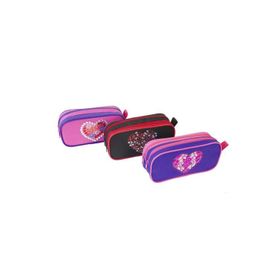 Dolphin PC6002 Çift Gözlü Taşlı Kalem Çantası