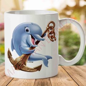 Dolphin Png Baskılı Kupa Bardak