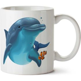 Dolphin Png Baskılı Kupa Bardak