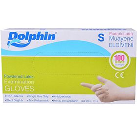 Dolphin S Pudralı Muayene Eldiveni