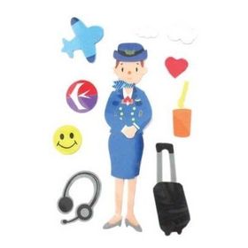 Dolphin ST-103029 Sticker Eva