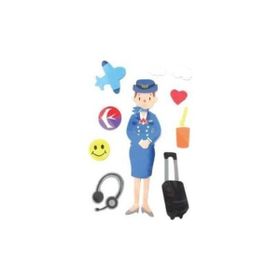 Dolphin ST-103029 Sticker Eva