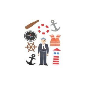 Dolphin ST-103161 Sticker Eva