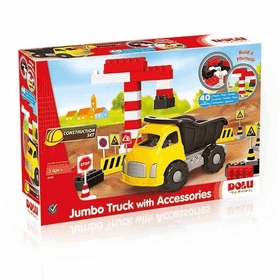 Dolu 40 Parça Jumbo Traktör ve Bloklar