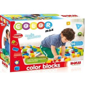 Dolu 5013 Renkli Bloklar 56 Parça