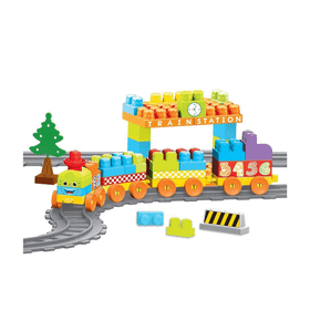 Dolu 89 Parça Lego Bloklar Tren Seti Eğitici Oyuncak