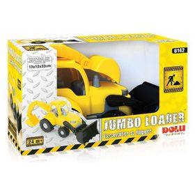 Dolu Oyuncak 096142 Jumbo Kazıcılı Dozer