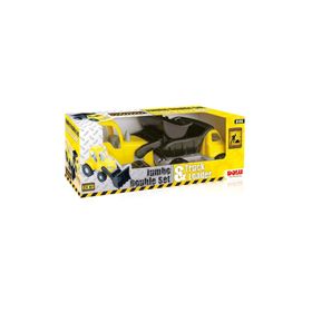 Dolu Oyuncak 6144 Jumbo İkili Kamyon - Dozer Seti