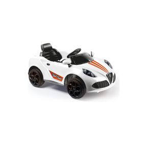 Dolu Oyuncak Sport Coupe 12 V Beyaz Akülü Araba
