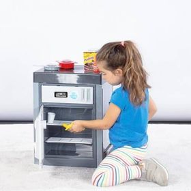 Dolu Siyah Sesli Aksesuarlı Buzdolabı