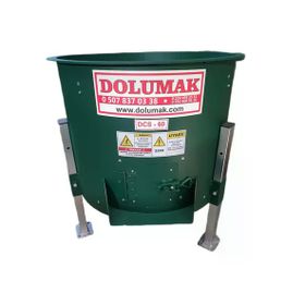 Dolumak DCS60 65 kg 125 lt Ceviz Soyma Makinesi