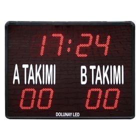 Dolunay Led 120x100 cm Futbol Skorbordu