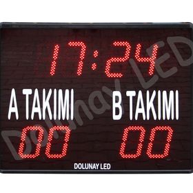 Dolunay Led 120x100 cm Futbol Skorbordu
