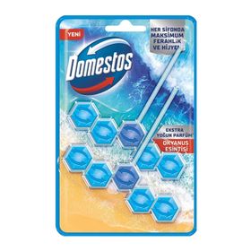 Domestos 5'li Güç Okyanus Esintisi 2x50 gr WC Blok