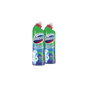 Domestos Renk Değiştiren Tuvalet Uzmanı Kireç Çözücü 750 ml x 2 Adet Tuvalet Temizleyici