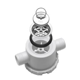 Dometic AC557 25 mm Çiftli Bağlantılı Sifon
