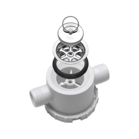 Dometic AC557 25 mm Çiftli Bağlantılı Sifon