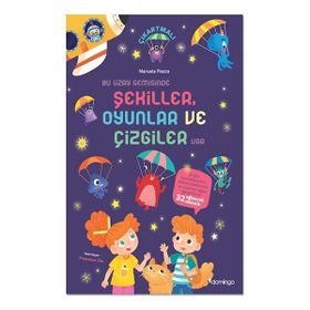 Domingo Yayınevi Bir Uzay Gemisinde Şekiller Oyunlar ve Çizgiler Var