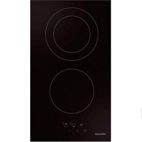 Dominox DHR 302 C T BK 2 Gözlü Elektrikli Cam Yüzeyli Ocak