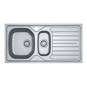 Dominox Reno X 651 1,5 Göz Paslanmaz Çelik Sol Damlalıklı Evye