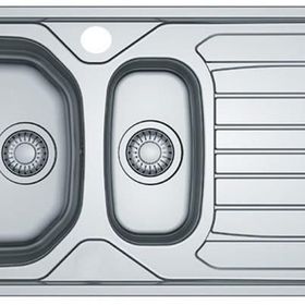 Dominox Reno X 651 1,5 Göz Paslanmaz Çelik Sol Damlalıklı Evye