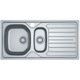 Dominox Reno X 651 1,5 Göz Paslanmaz Çelik Sol Damlalıklı Evye