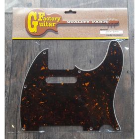 Domo Guitar Factory TEP-1TOR-B 8 Delikli Tortoise Shell Telecaster Pickguard