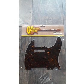 Domo Guitar Factory TEP-1TOR-B 8 Delikli Tortoise Shell Telecaster Pickguard