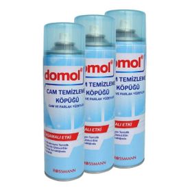 Domol 500 ml Cam ve Parlak Yüzeyler Cam Temizleme Köpüğü