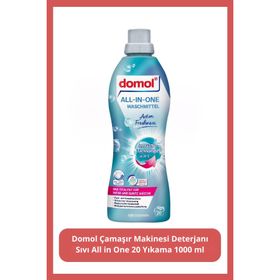 Domol Sıvı All in One 1lt Çamaşır Makinesi Deterjanı