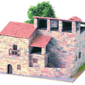Domus N:40040 Rustica 6 Rectoria 1/100 Taş Maket