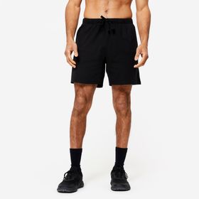Domyos 100 Fitness Kardiyo Erkek Siyah Spor Şortu