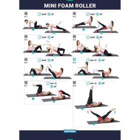 Domyos 38 cm Pilates Köpük Rulosu