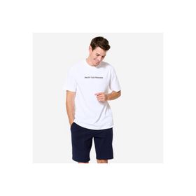 Domyos Fitness Ultra Beyaz Düz Kesimli Spor Erkek T-Shirt