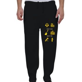 Domyos Siyah Erkek Eşofman Altı