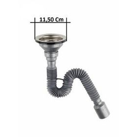 Donau Çöpmak 50 mm Eviye Flexi Gövde Tahliye Sifonu