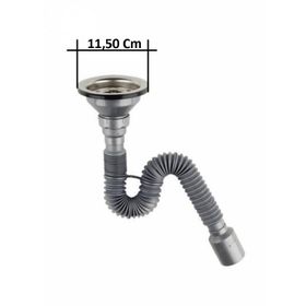 Donau Çöpmak 50 mm Eviye Flexi Gövde Tahliye Sifonu