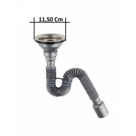 Donau Çöpmak 50 mm Eviye Flexi Gövde Tahliye Sifonu