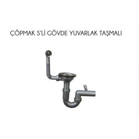 Donau Evye Çöpmak S Gövde Taşmalı Sifon