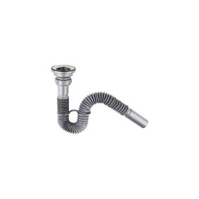 Donau Lavabo Lüx Körüklü 32 mm Paslanmaz Evye Sifonu