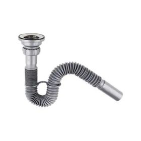 Donau Lavabo Lüx Körüklü 32 mm Paslanmaz Evye Sifonu