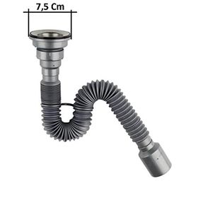 Donau Lüks Körüklü 50 mm Evye Lavabo Sifonu