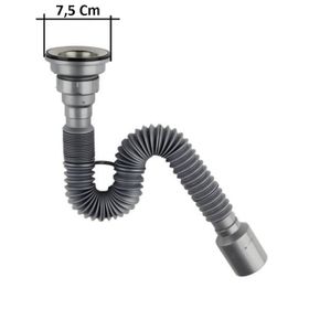 Donau Lüks Körüklü 50 mm Evye Lavabo Sifonu