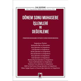 Dönem Sonu Muhasebe İşlemleri Ve Değerleme - Zeki Kaynak