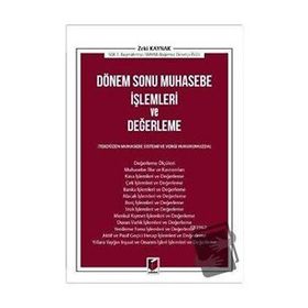 Dönem Sonu Muhasebe İşlemleri Ve Değerleme - Zeki Kaynak