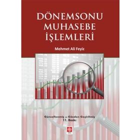 DÖNEM SONU MUHASEBE İŞLEMLERİ - YAKUP ÜLKER;ERDOĞAN AVDER