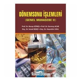 DÖNEMSONU İŞLEMLERİ (GENEL MUHASEBE II) - KOLEKTIF
