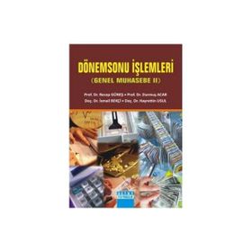 DÖNEMSONU İŞLEMLERİ (GENEL MUHASEBE II) - KOLEKTIF