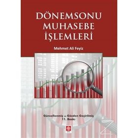 Dönemsonu Muhasebe İşlemleri - Mehmet Erkan Cemal Elitaş Yunus Ceran