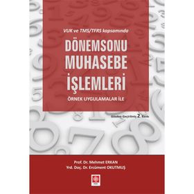 Dönemsonu Muhasebe İşlemleri - Mehmet Erkan Cemal Elitaş Yunus Ceran